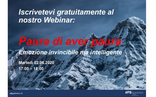 Paura di aver paura. Emozione invincibile ma intelligente2