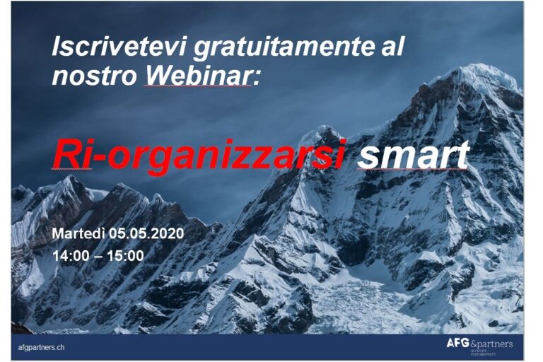 Webinar gratuito Ri-organizzarsi smart, su quali leve intervenire2