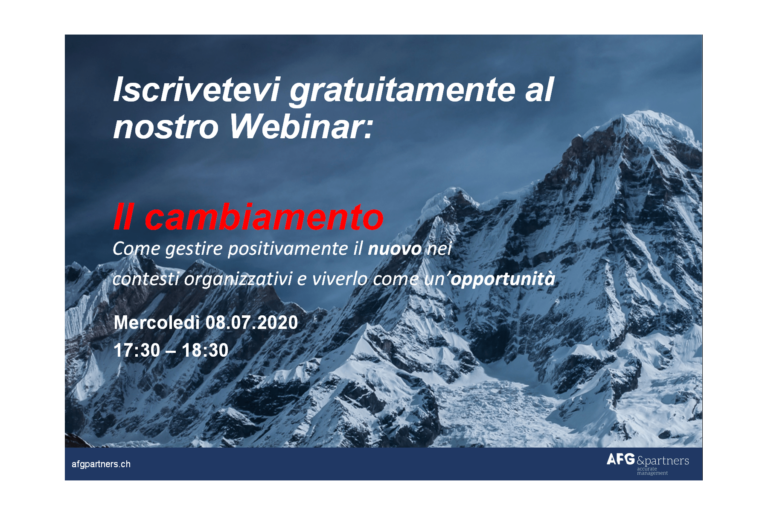Webinar gratuito Il cambiamento2