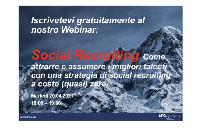 Webinar gratuito - Social recruiting come selezionare i migliori candidati sui social networks2